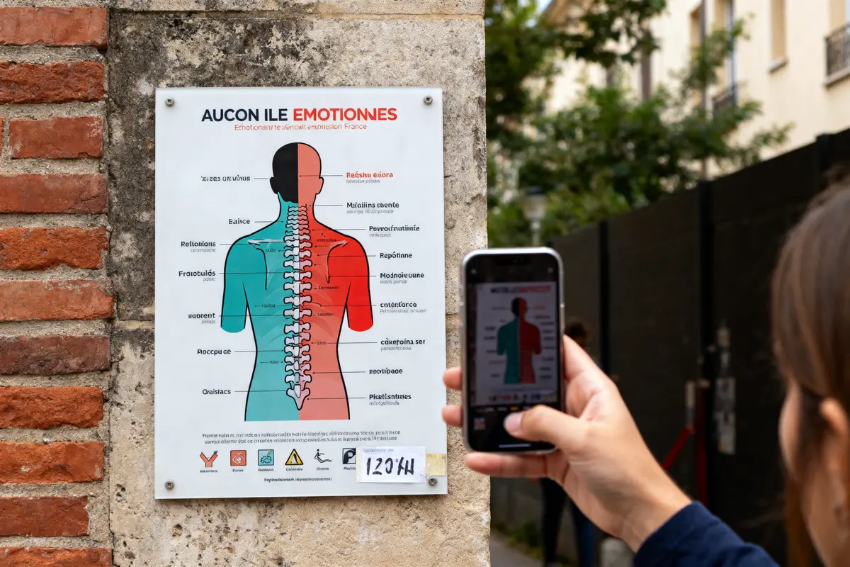 Carte émotionnelle du dos : Comprenez vos douleurs cachées