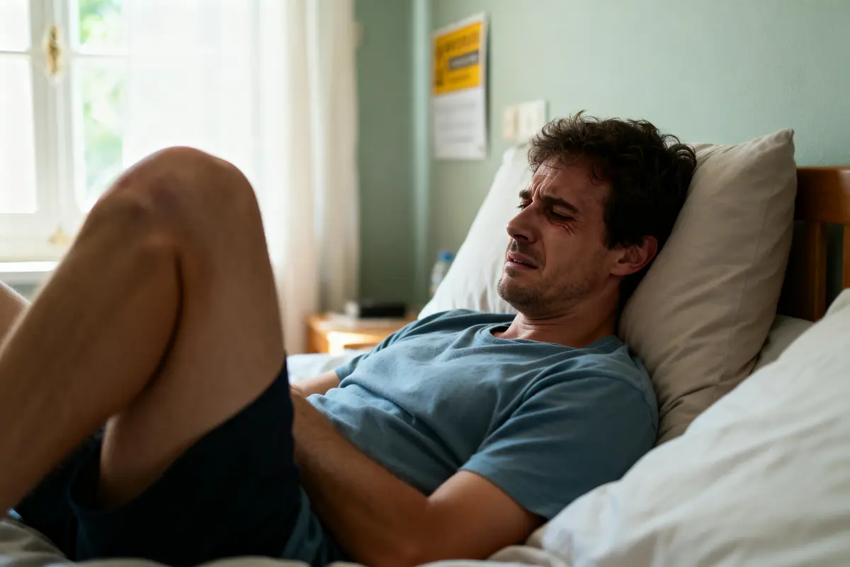 Douleur au genou au repos la nuit : Causes, symptômes &amp; solutions