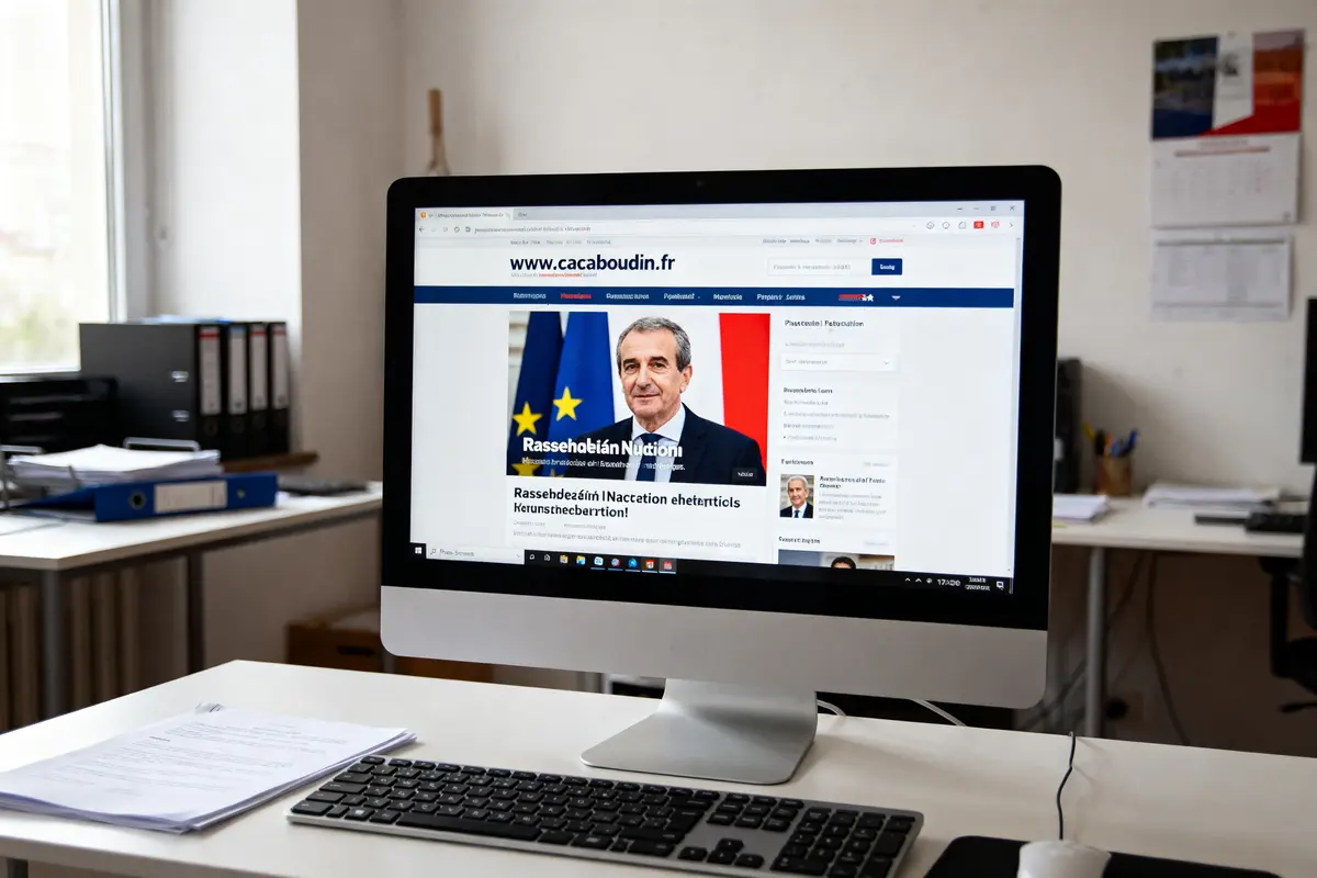 Www.Cacaboudin.fr : Pourquoi cette redirection vers le RN ?